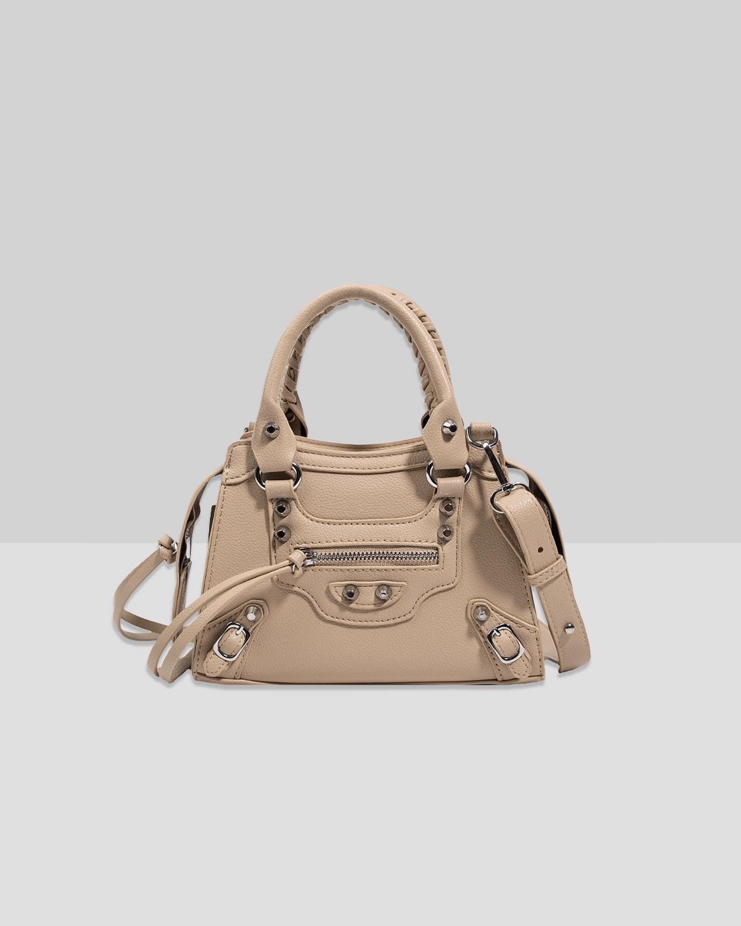Femni Cambridge Crossbody Bag - Beige