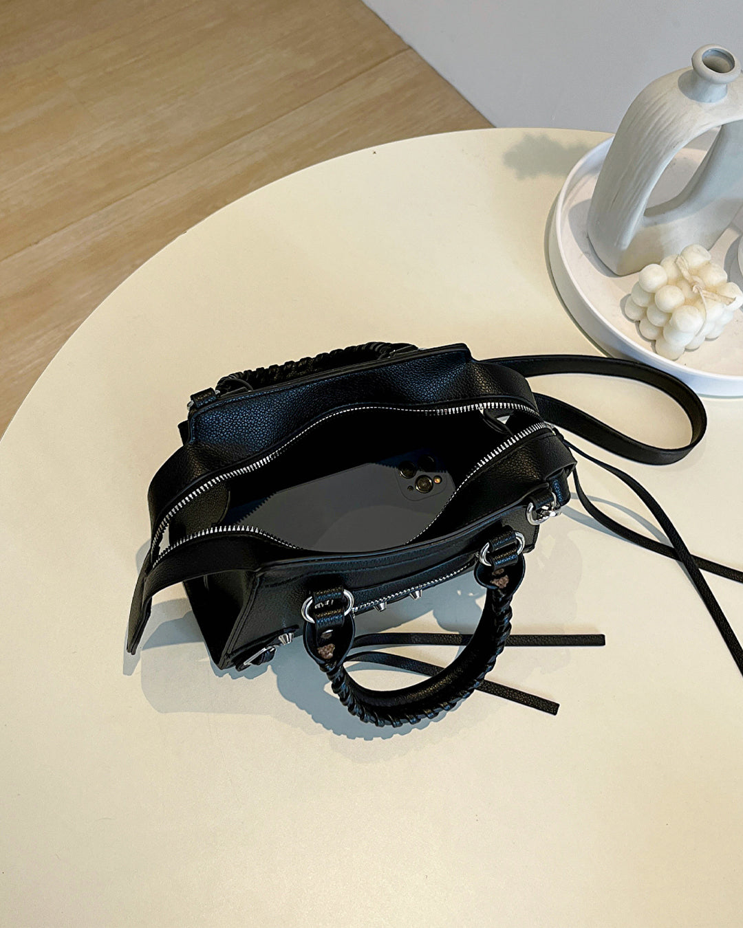 Femni Cambridge Crossbody Bag - Black