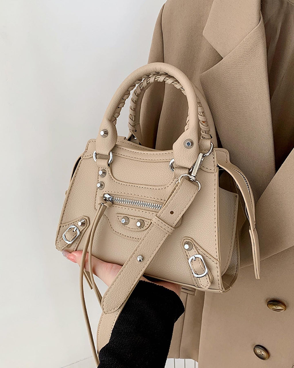 Femni Cambridge Crossbody Bag - Beige