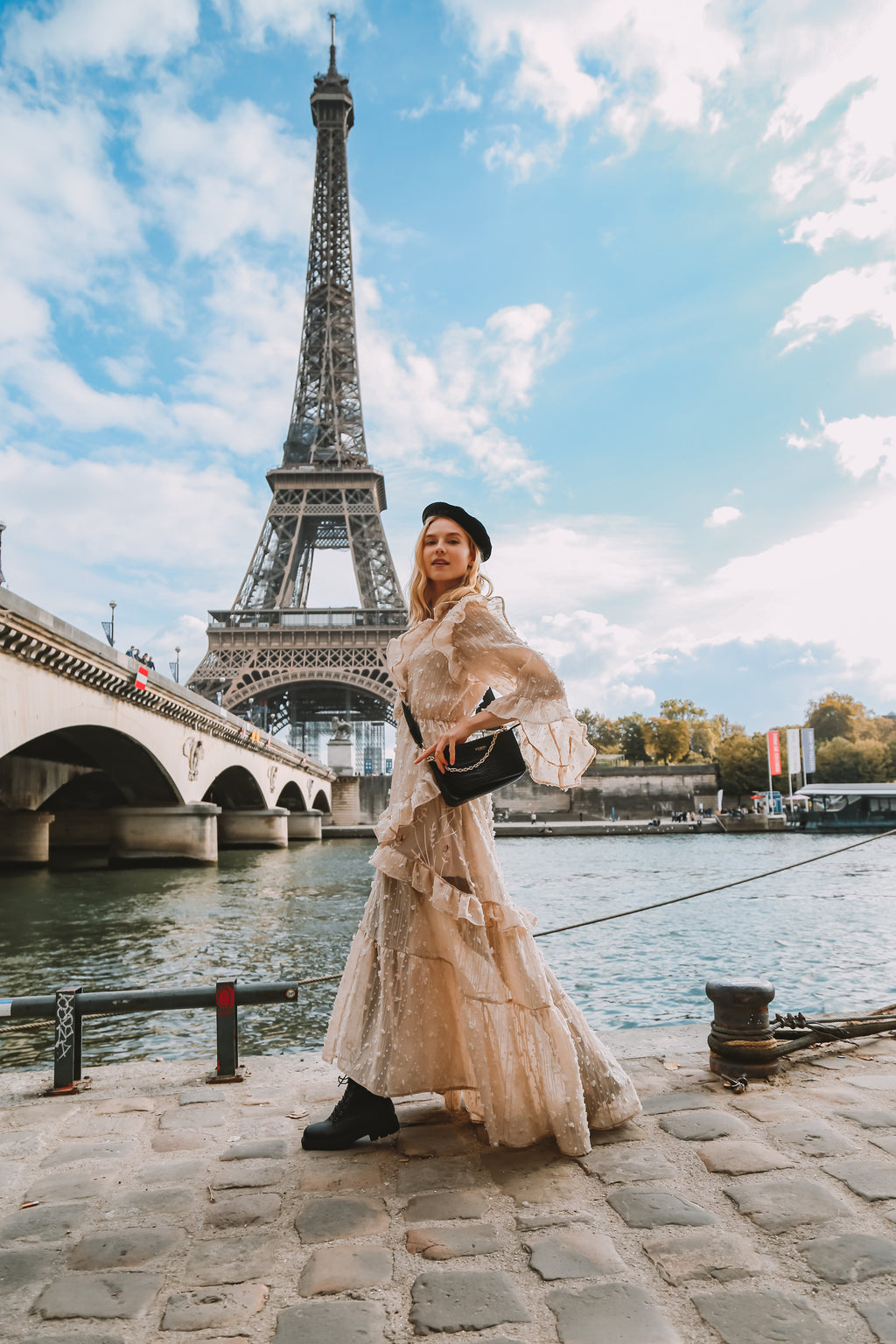 Femni Multi-Pouch Crossbody Bag - Black