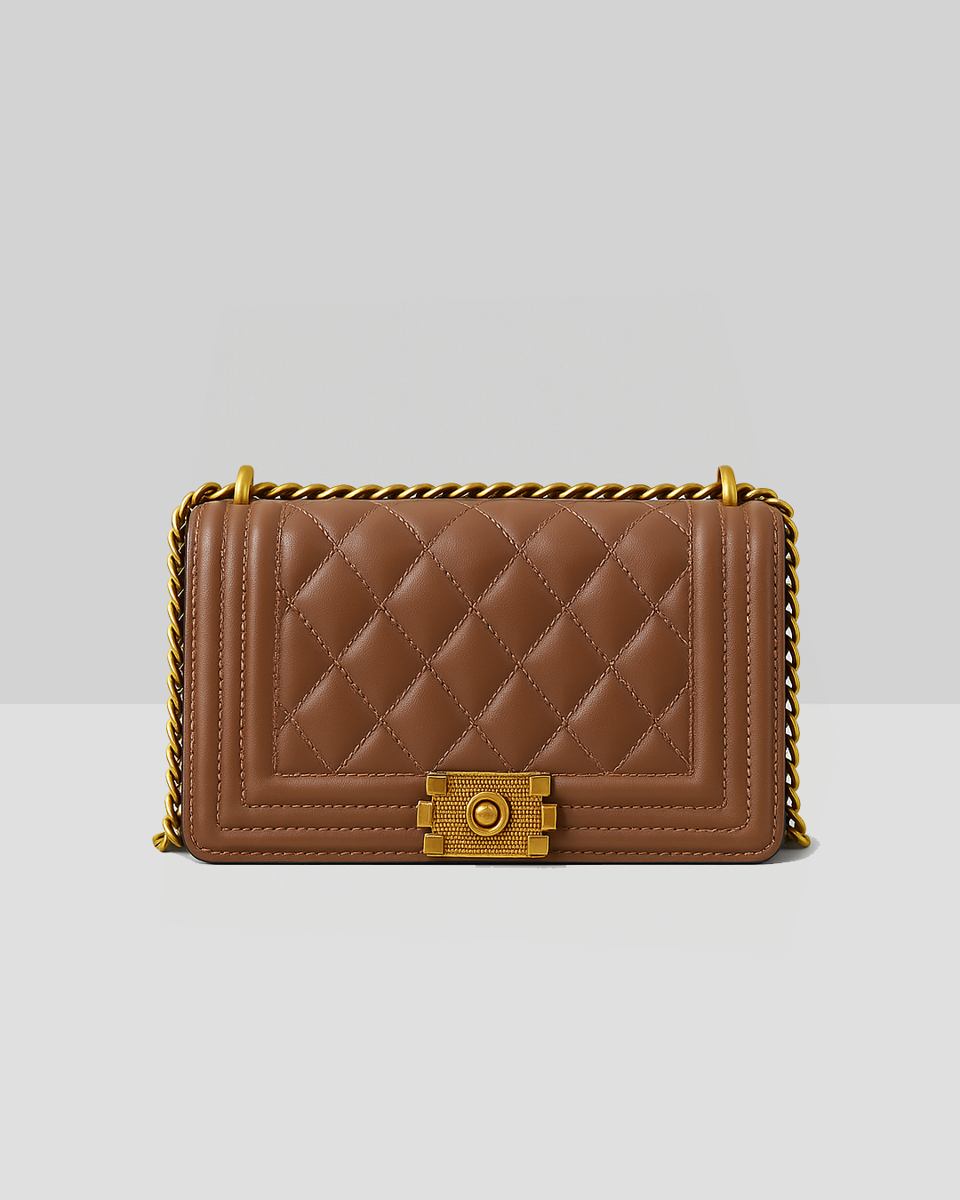 Femni Mayfair Shoulder Bag - Brown