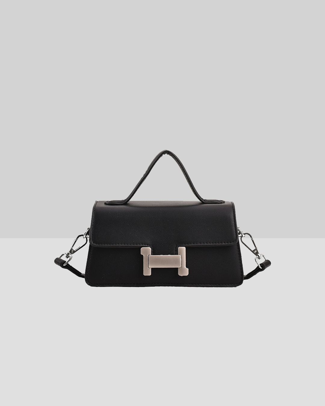 Femni Oxford Mini Shoulder Bag - Black