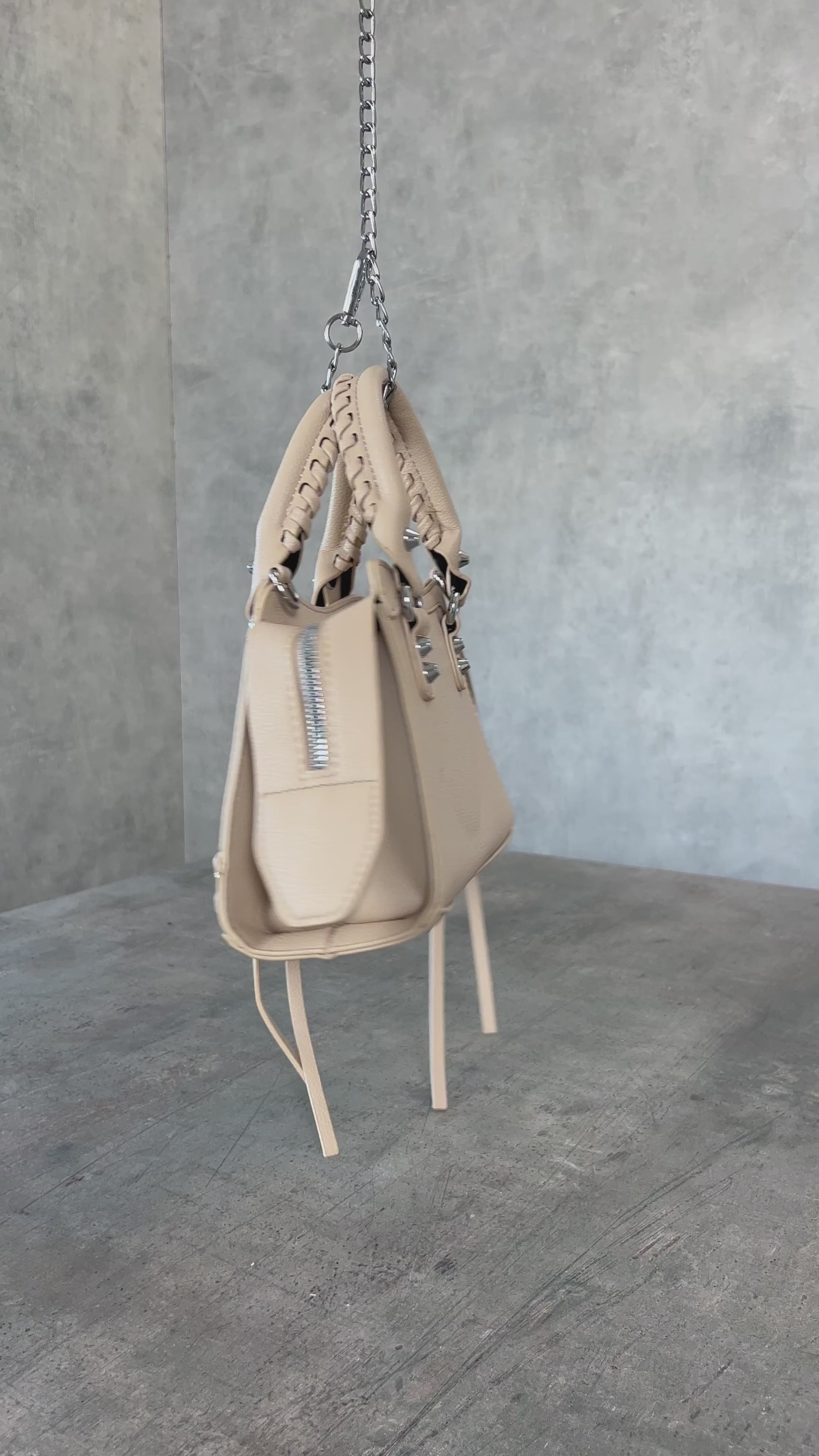 Femni Cambridge Crossbody Bag - Off white